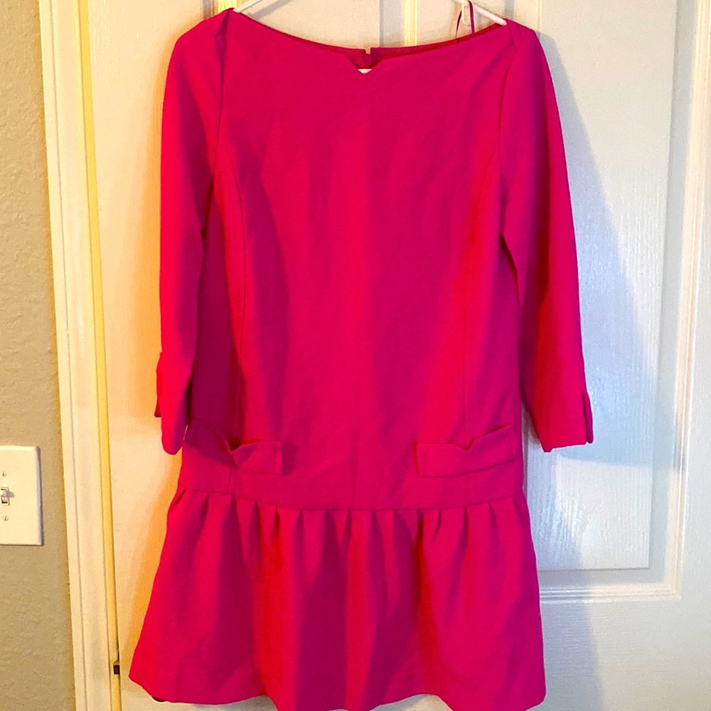 Hot pink mini dresd